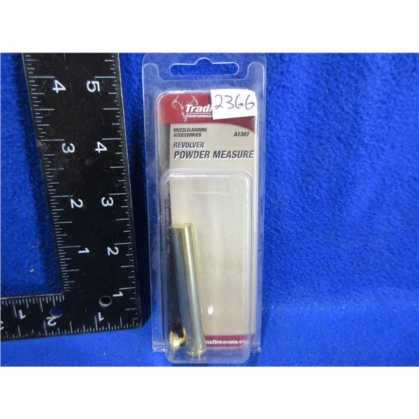NEW - Traditions Brass Revolver Powder Measure