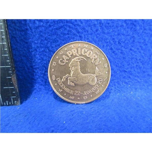 .999 Fine Copper One AVDP Ounce - Capricorn Coin