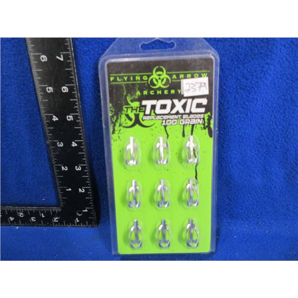 NEW - Flying Arrow Archery Toxic Replacement Blades