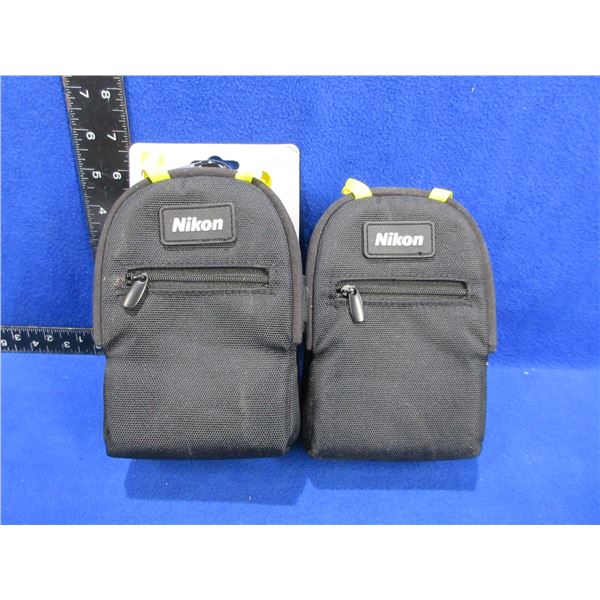 NEW - 2 Nikon SnapPack Magnetic Open & Close Cases