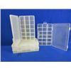 Image 1 : 4 Plastic Compartment Parts Bins - 1 is Adjustable