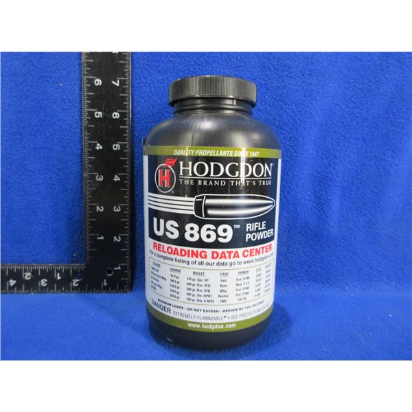 NEW - Hodgdon US 869 Rifle Powder - 1 lb Tub