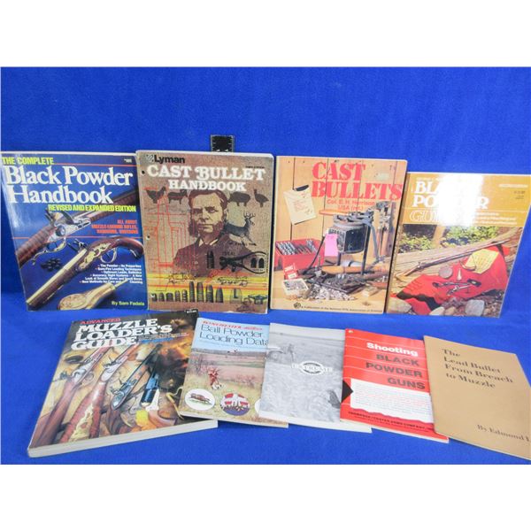 9 Black Powder/Muzzleloading/Cast Bullets Books