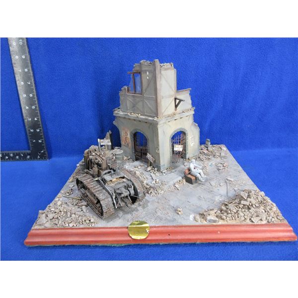 Possibly WWII Diorama with Stalinets S60 Towing Limber