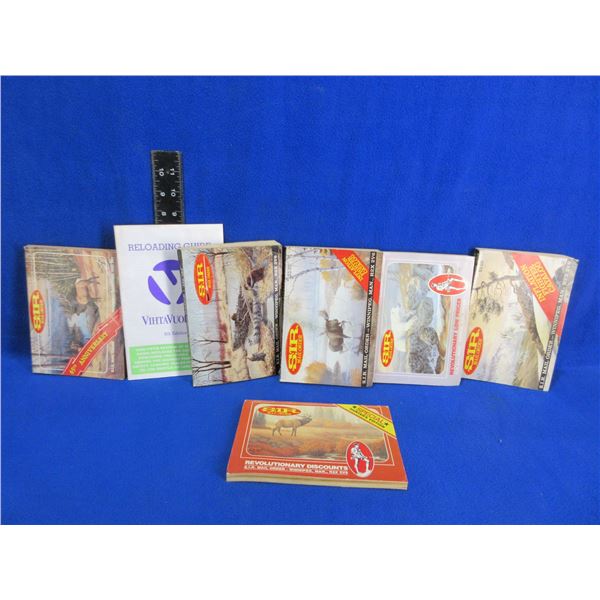 7 Books - 6 S.I.R. Mail Order and Vihtavuori Reloading Guide