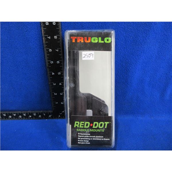 NEW - Truglo Red Dot Saddle Mount for Charles Daly 12 Ga.