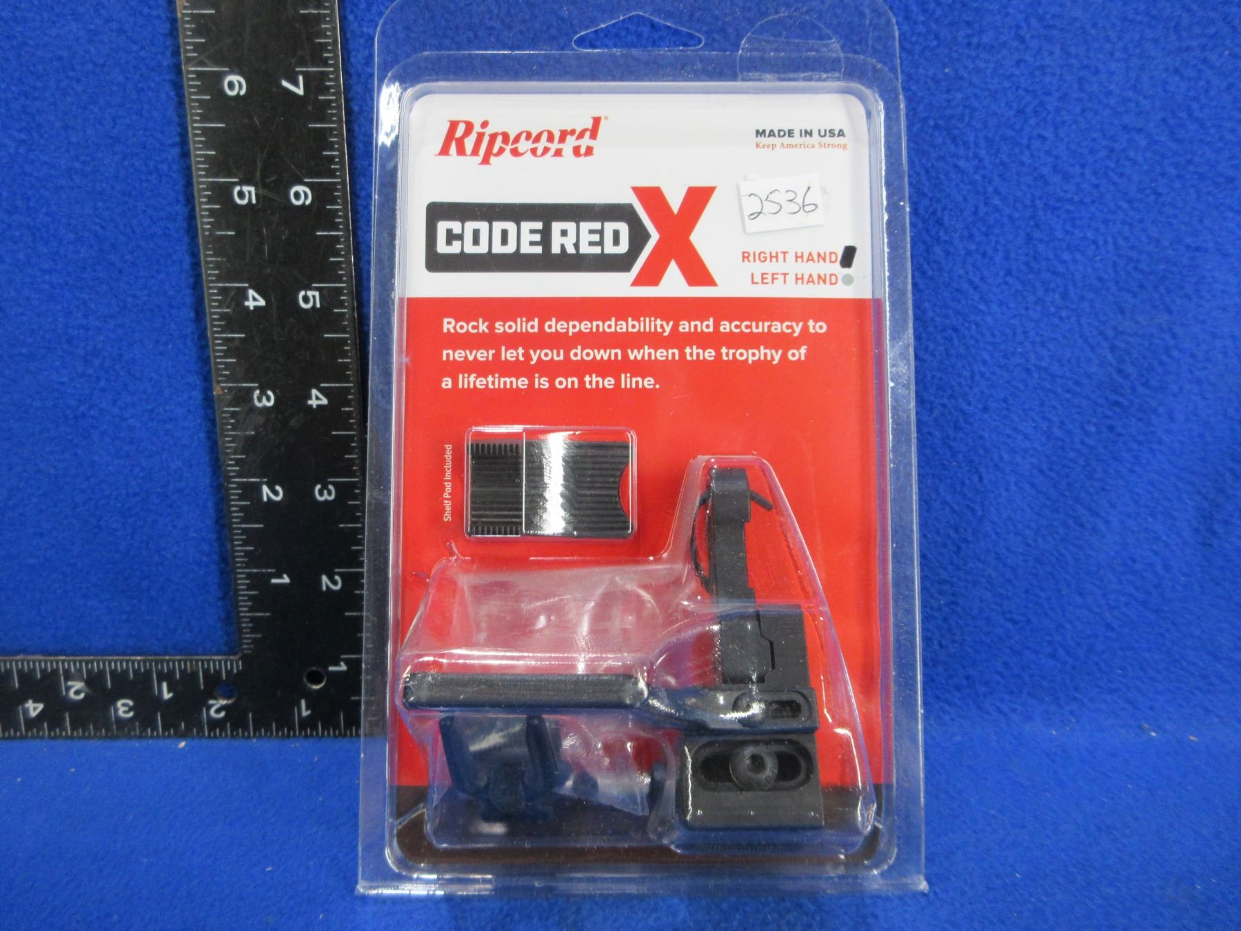 NEW - Ripcord Code Red X Arrow Rest - Right Hand