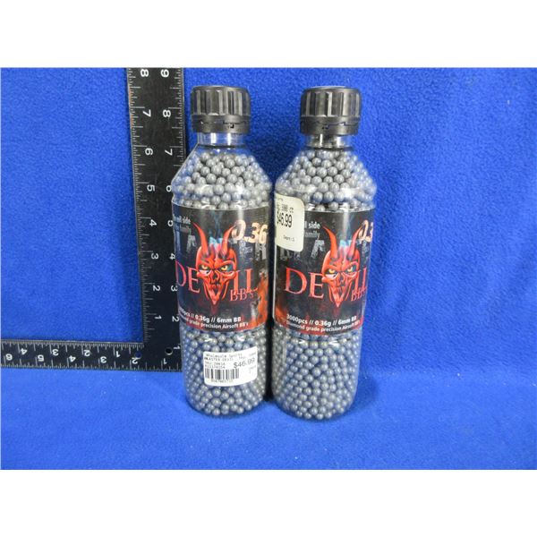 Blaster Devil Airsoft BB's - 0.36g/6mm BB