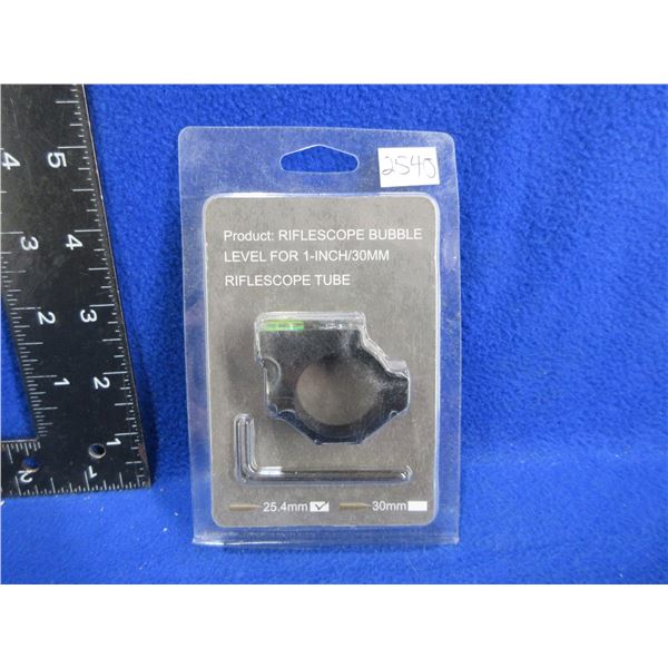NEW - 25.4MM Riflescope Bubble Level with Compass