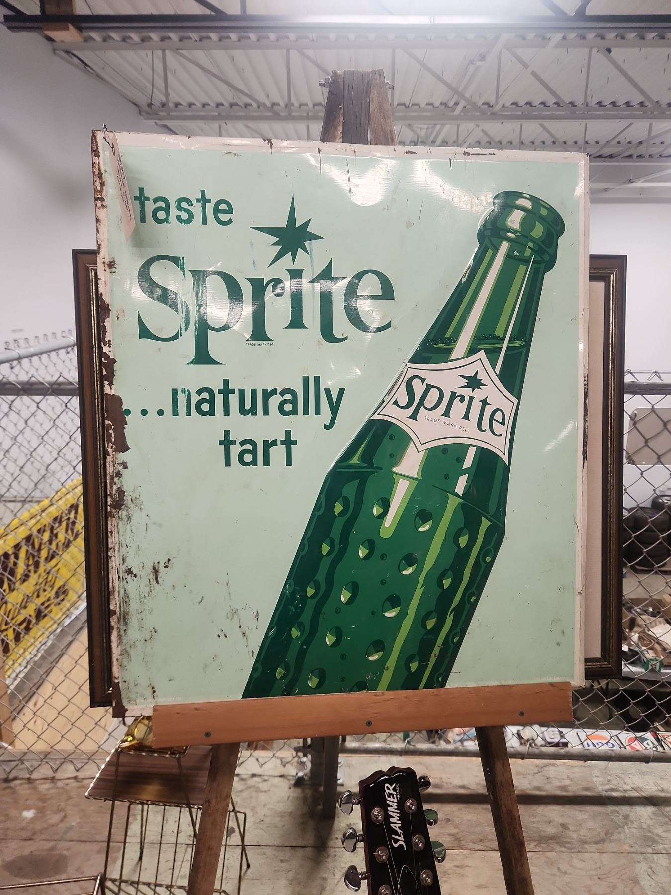 Sprite Metal Sign