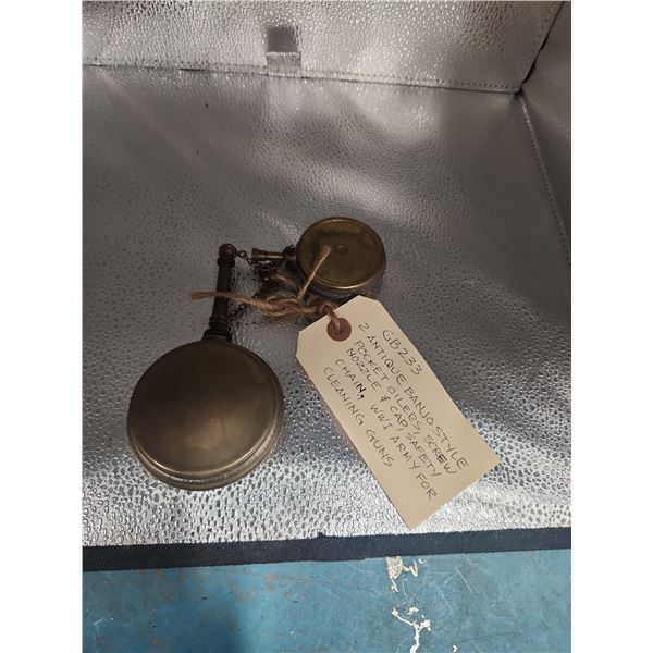 Banjo Style Gun Oilers