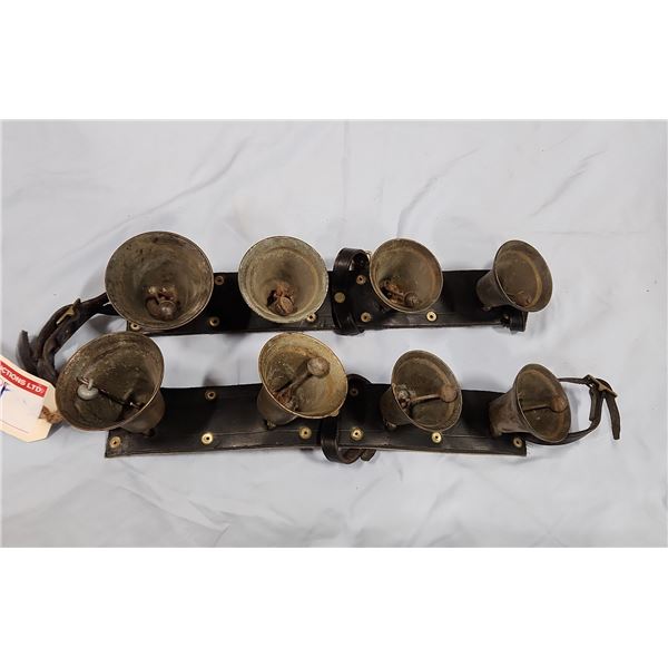 2 Sets Brass Sleigh Bells