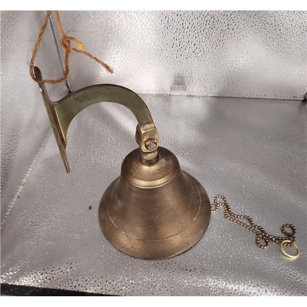 Wall-Mount Brass Bell