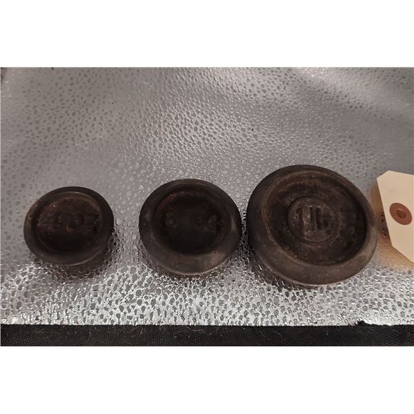 Set of 3 Scale Weights