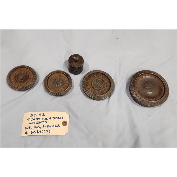 Set of 5 Scale Weights