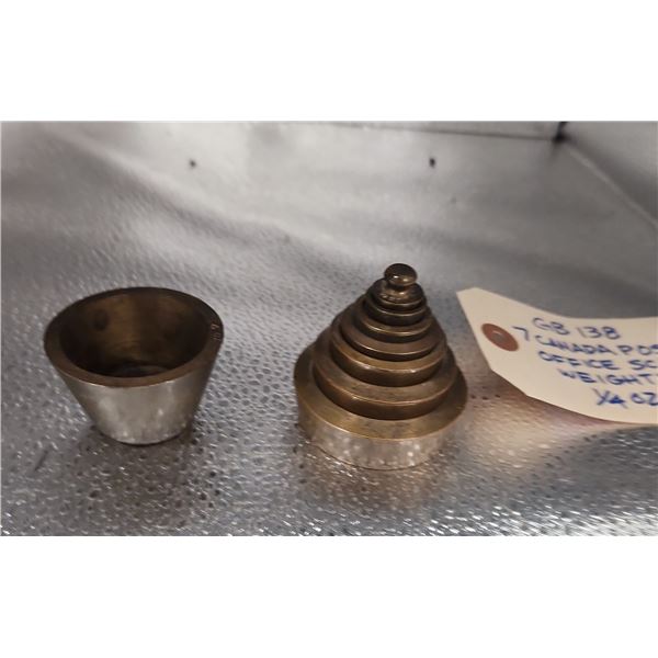 8 Canada Post Office Scale Weights