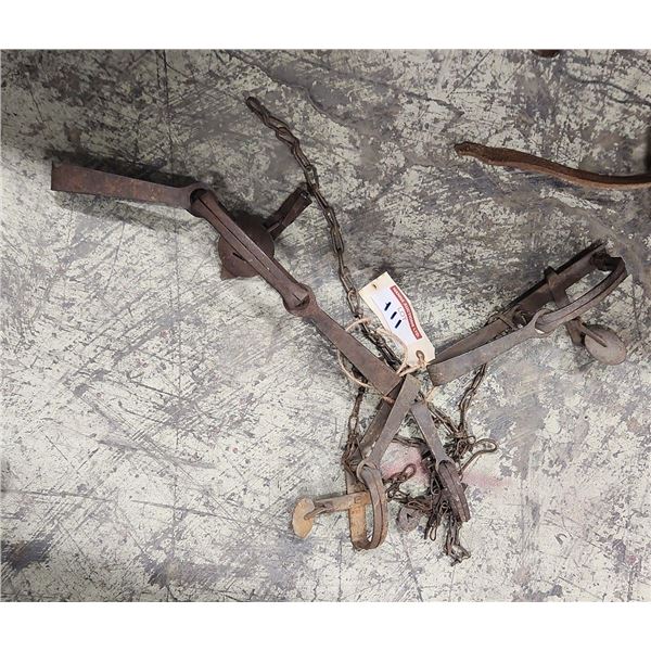 4 Antique Leg Traps