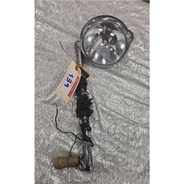 Vintage Automotive Chrome Spotlight