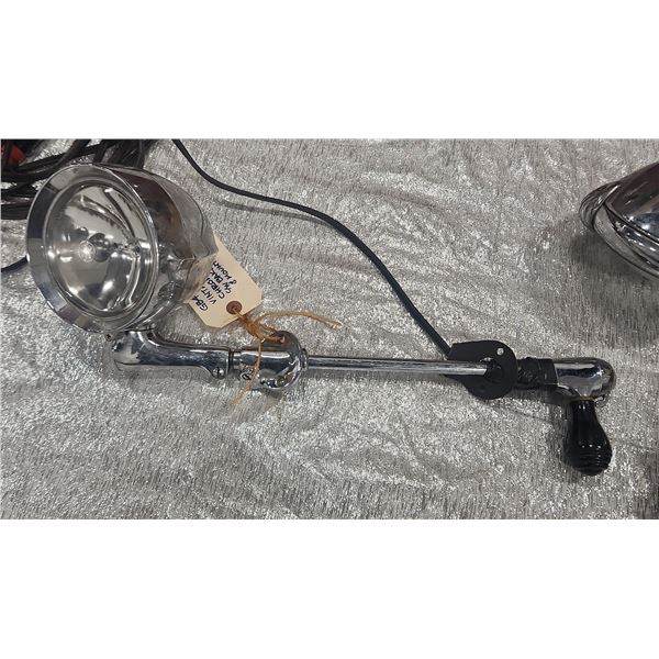 Vintage Automotive Chrome Spotlight