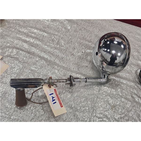 Vintage Automotive Chrome Spotlight