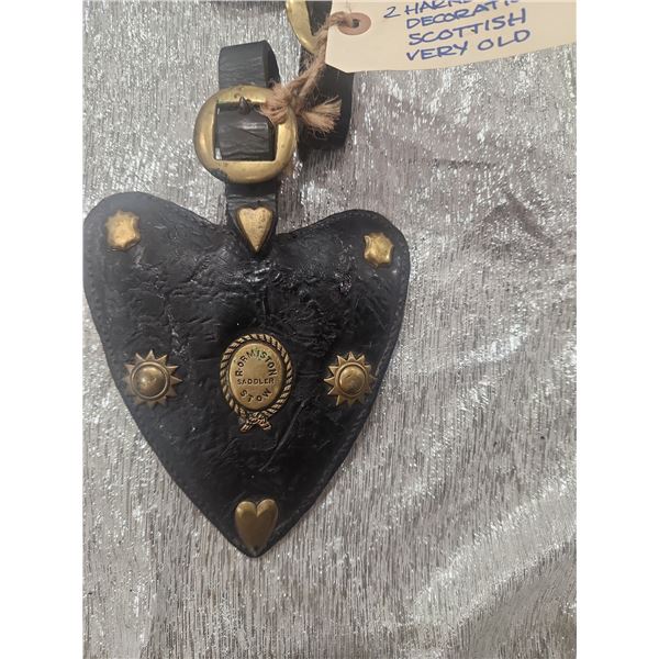 2 Scottish Harness Decorations