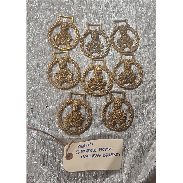 8 Robbie Burns Harness Brass