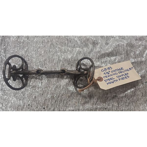 Vintage Training Driving Bar Bit