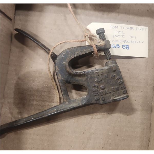 Vintage Tom Thumb Rivet Tool