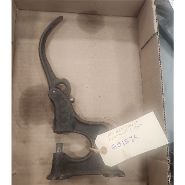 Rex Bench Rivet Leather Punch