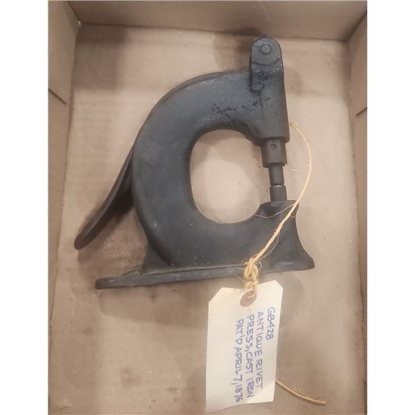Antique Rivet Press