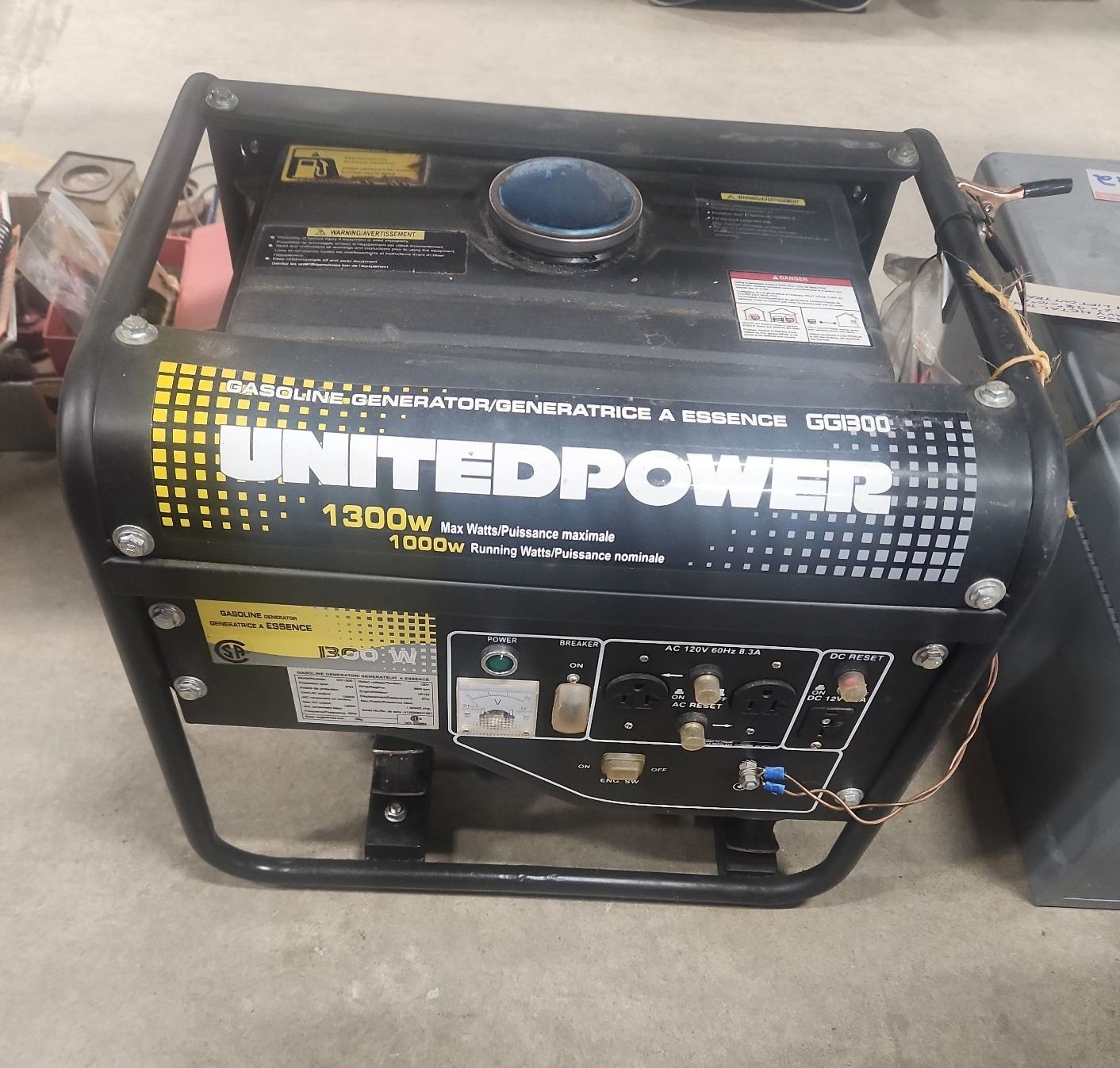Unitel Power United Power Generator Parts List – MBDR