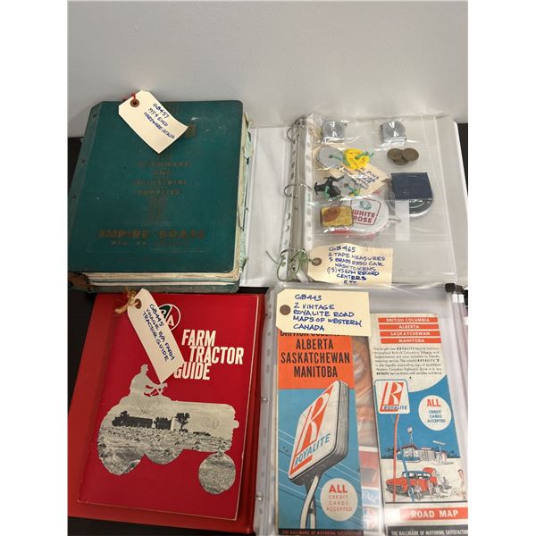 Vintage Hardware Catalogue & Miscellaneous Items