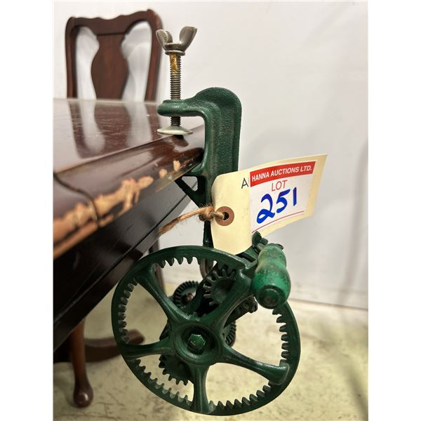 Antique Cast Iron Apple Peeler