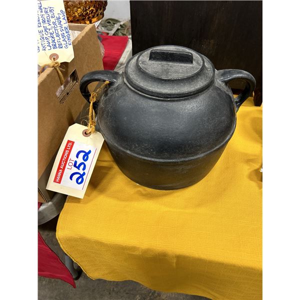 10” Cast Iron Bean Pot