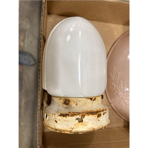 Vintage Light Fixtures & Lamp Shade