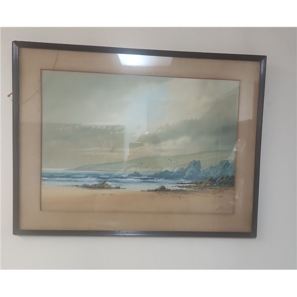 G. Trevor Original Water Colour, Signed