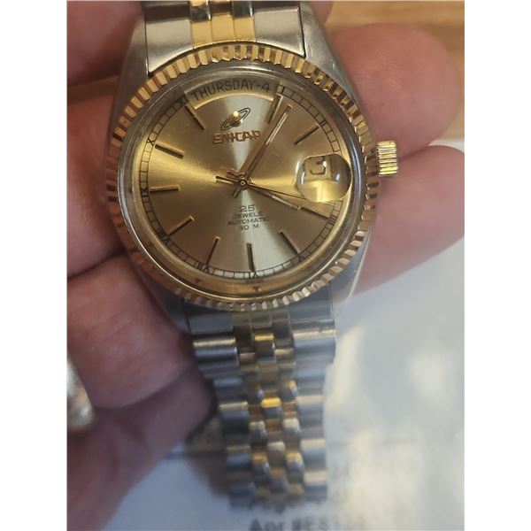 Men's Enicar Self Winding Watch