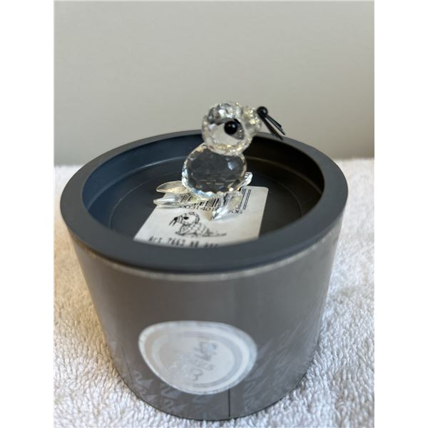 Swarovski Crystal Seal With Black Whiskers