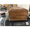 Image 4 : Wooden Locking Jewelry Box & Contents