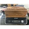 Image 5 : Wooden Locking Jewelry Box & Contents