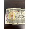 Image 2 : 2 Circulated 1973 Canadian Banknotes