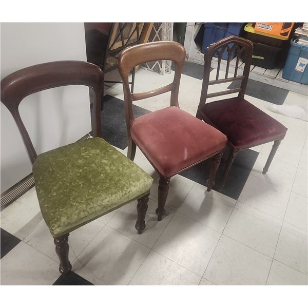 3 Antique Chairs