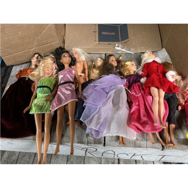 26 Barbie Dolls & Figurine Set