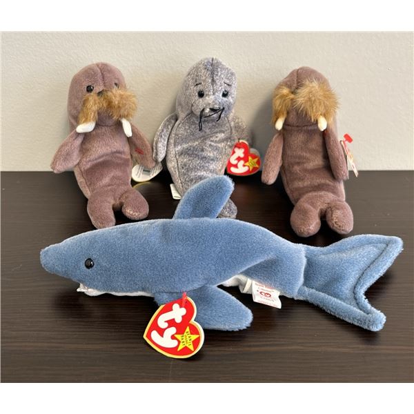 Ty Beanie Baby Sea Creatures