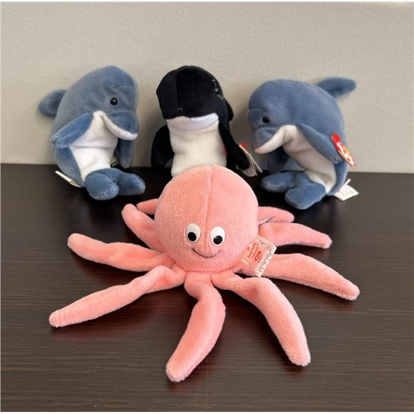 Ty Beanie Baby Sea Creatures