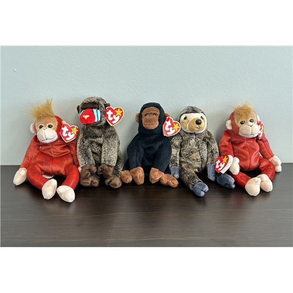 Ty Beanie Babies Exotic Animals