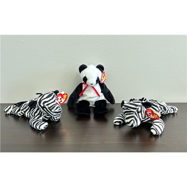 Ty Beanie Babies Exotic Animals