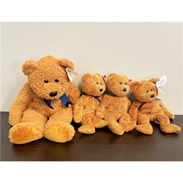 Ty Beanie Babies “Fuzz” Bears