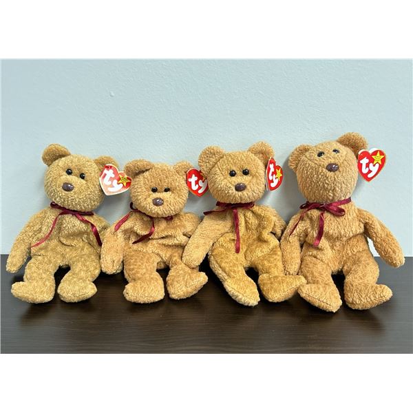 Ty Beanie Babies “Curly” Bears