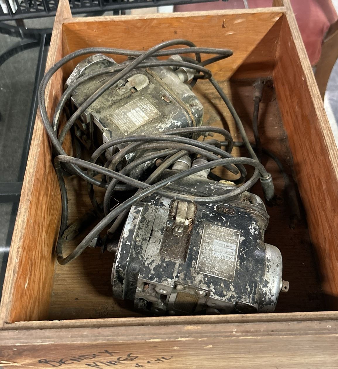 2 Bendix Magnetos